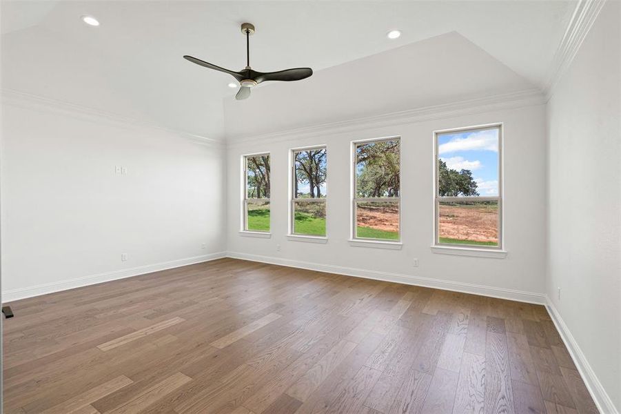 Spacious, unfurnished interior of a new home in Santana Ridge, Weatherford (Image 14). Spacious, unfurnished interior of a new home in Santana Ridge, Weatherford (Image 14).
