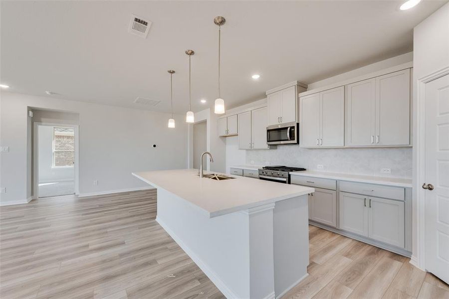 Furnished interior view inside a new home in Sutton Fields, Celina (Image 5).