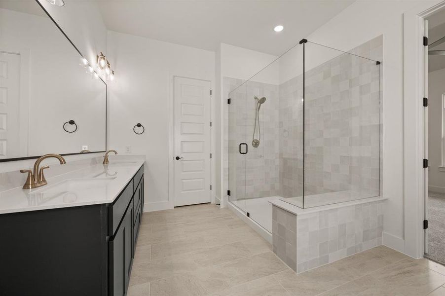 Furnished interior view inside a new home in Parks of Aledo, Aledo (Image 3). Furnished interior view inside a new home in Parks of Aledo, Aledo (Image 3).