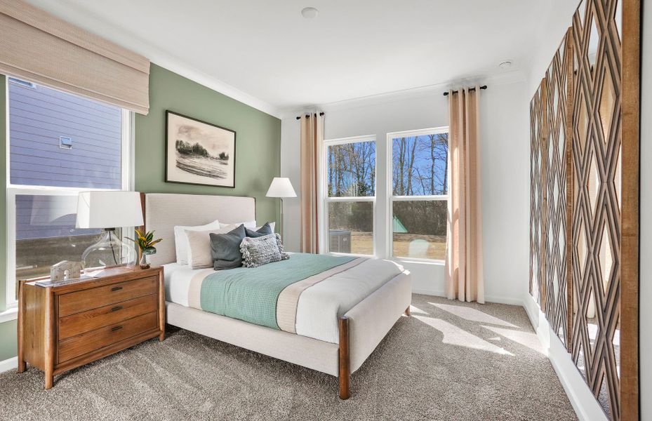 Representative furnished interior of a home built from the Marshall by Pulte Homes in Riverstone, Monroe (Image 8).