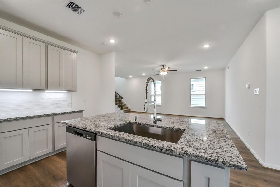Furnished interior view inside a new home in Anderson Lake, Houston (Image 14).