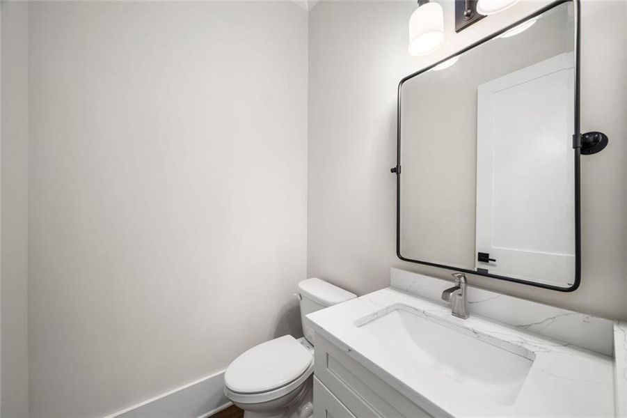 Furnished interior view inside a new home in , Atlanta (Image 13).