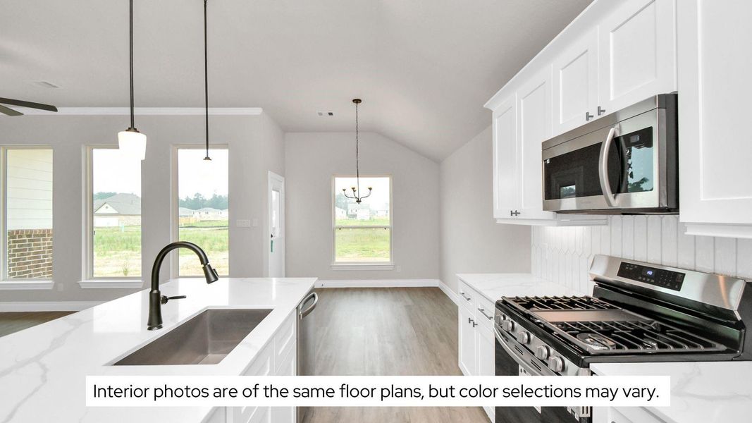 Furnished interior view inside a new home in Grand Oaks Reserve, Cleveland (Image 13).