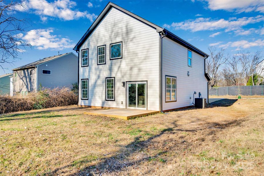 Exterior details and patio area of a home in , Charlotte (Image 3).