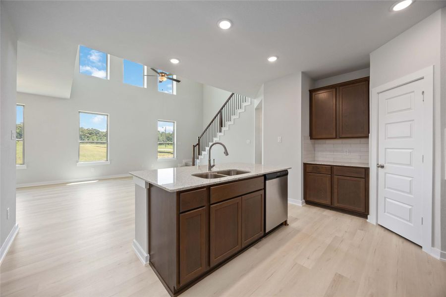 Furnished interior view inside a new home in Liberty Estates, Cleveland (Image 10). Furnished interior view inside a new home in Liberty Estates, Cleveland (Image 10).