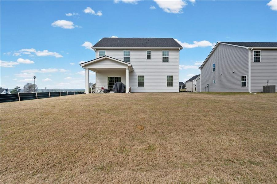 Exterior details and patio area of a home in , Calhoun (Image 30).