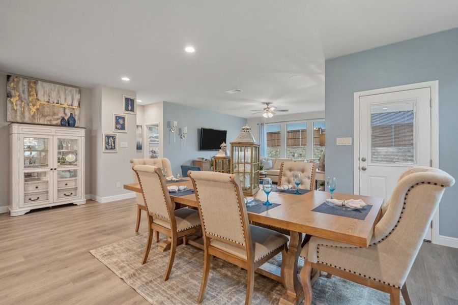 Furnished interior view inside a new home in , Justin (Image 7).