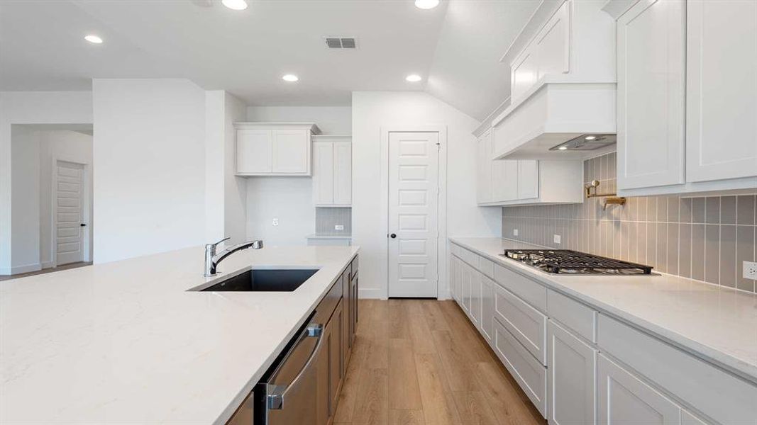 Furnished interior view inside a new home in Talon Hills 60'/70', Fort Worth (Image 6).