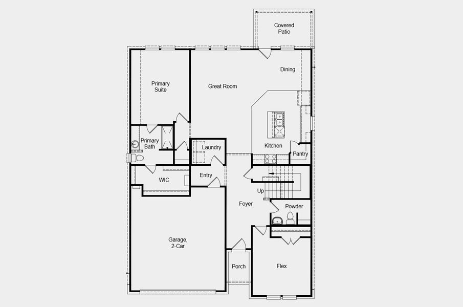 2D floor plan layout of this home in River Ridge, Crandall, TX (Image 5). 2D floor plan layout of this home in River Ridge, Crandall, TX (Image 5).