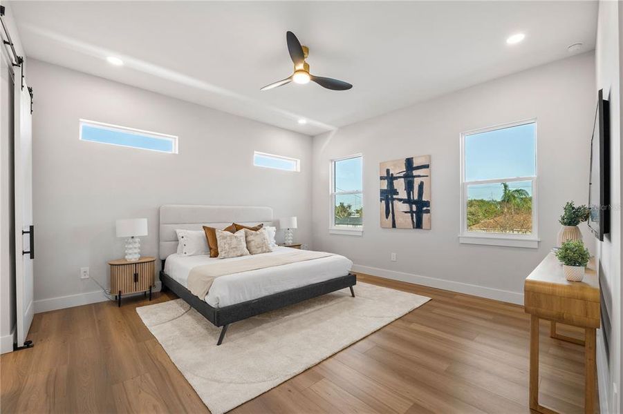 Furnished interior view inside a new home in , Tampa (Image 13).