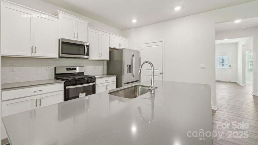 Furnished interior view inside a new home in Cline Village, Conover (Image 4). Furnished interior view inside a new home in Cline Village, Conover (Image 4).