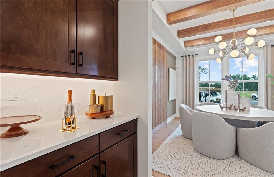 Furnished interior view inside a new home in Silverwood, Cumming (Image 11). Furnished interior view inside a new home in Silverwood, Cumming (Image 11).