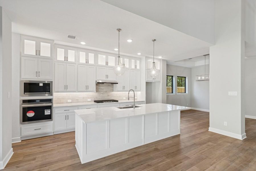Furnished interior view inside a new home in Kresston - Enclave Collection, Magnolia (Image 9).