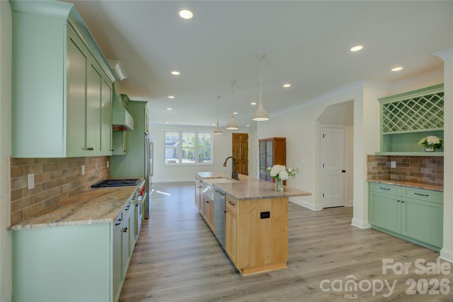 Furnished interior view inside a new home in , Charlotte (Image 8).