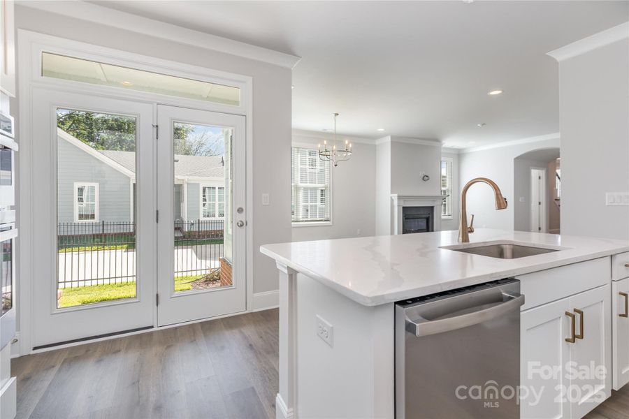 Furnished interior view inside a new home in , Cornelius (Image 5).