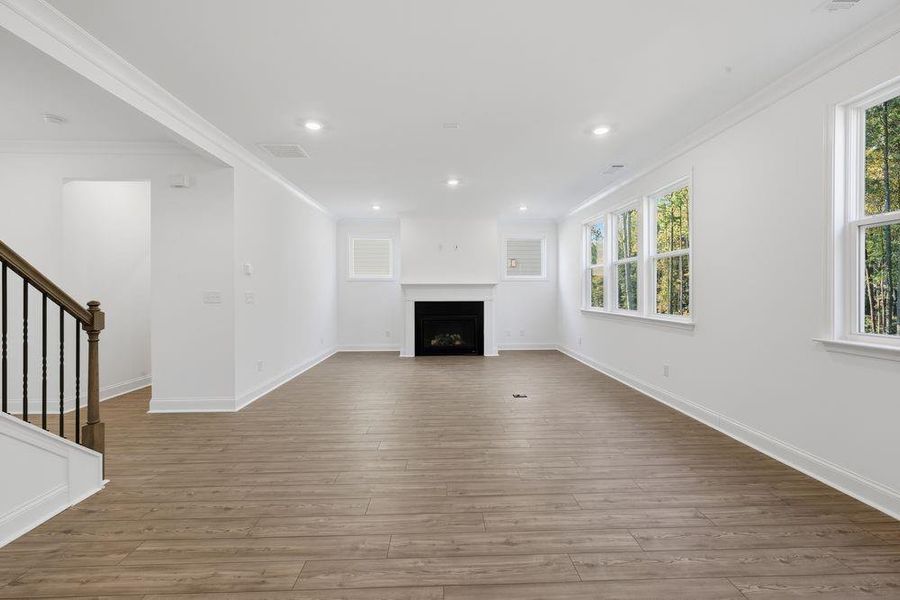 Spacious, unfurnished interior of a new home in Bennett Farm, Loganville (Image 20). Spacious, unfurnished interior of a new home in Bennett Farm, Loganville (Image 20).