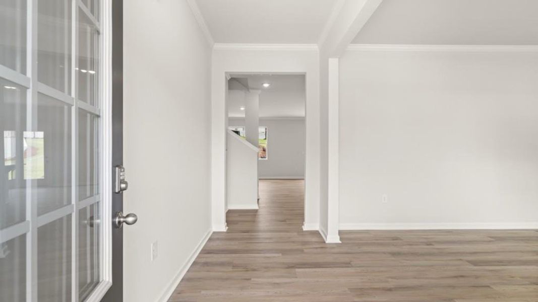 Spacious, unfurnished interior of a new home in Liberty Crossing, Braselton (Image 14).