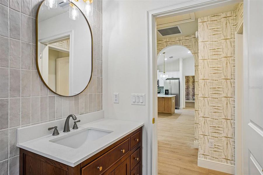 Furnished interior view inside a new home in , Citrus Springs (Image 10).