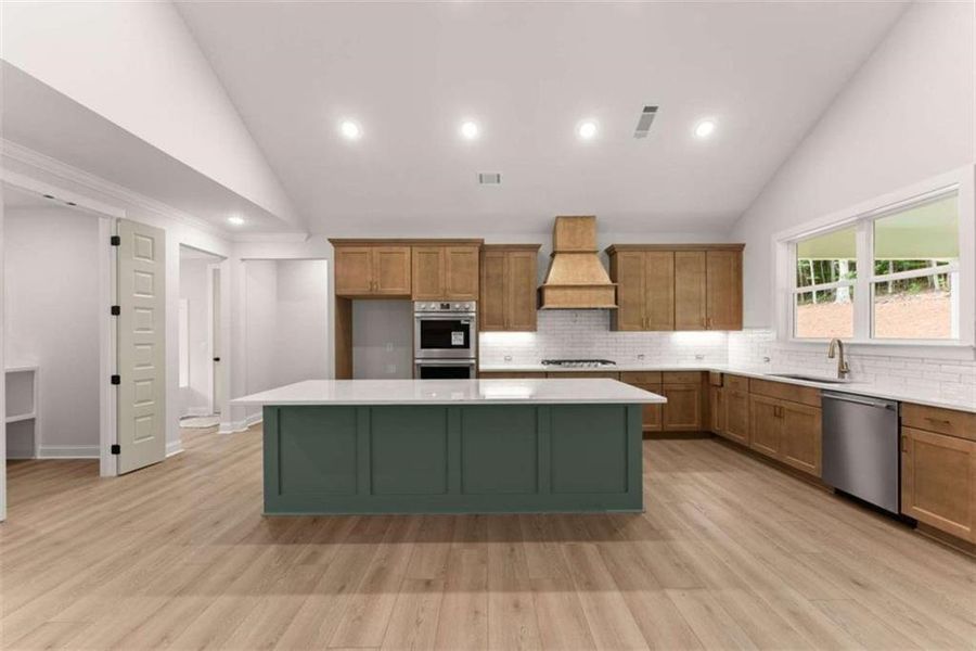 Furnished interior view inside a new home in , Clarkesville (Image 13).