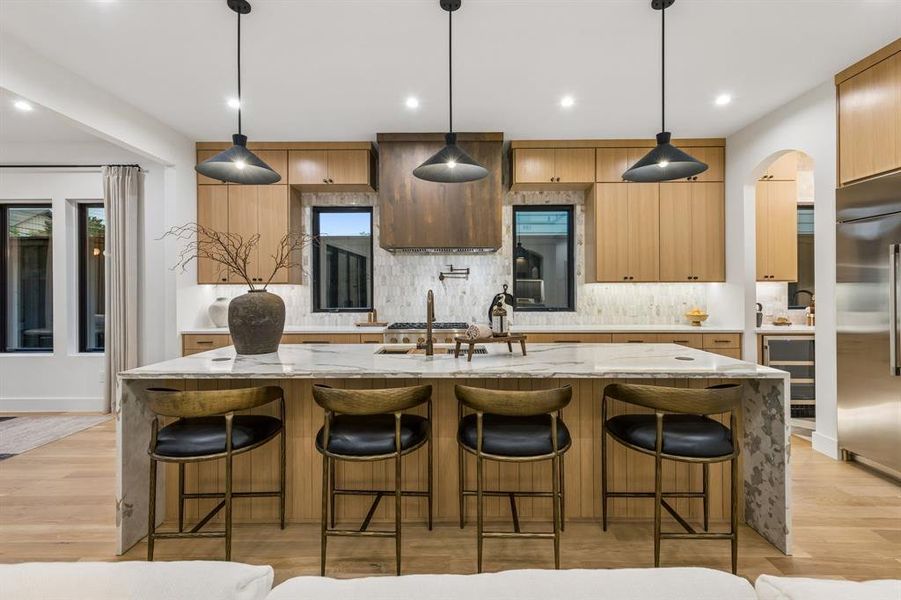 Furnished interior view inside a new home in , Dallas (Image 6).