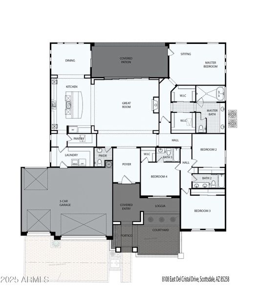 8108 Del Cristal Drive Floorplan-Final