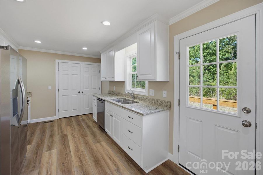 Furnished interior view inside a new home in , Morganton (Image 12).