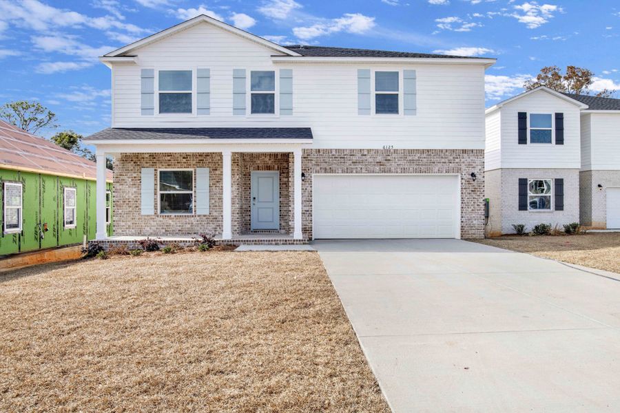 Representative exterior photo of a completed home built from the Sequoia by Maronda Homes in Bellview Pointe, Bellview, FL (Image 20).