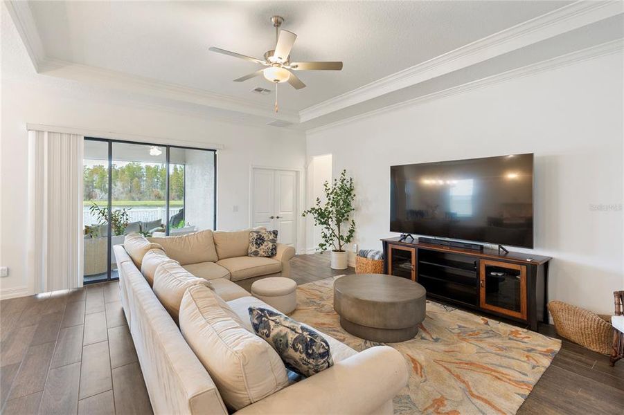 Furnished interior view inside a new home in , Land O' Lakes (Image 23).