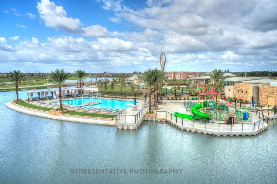 Community amenities in Meridiana: 50ft. lots, Manvel (Image 21). Community amenities in Meridiana: 50ft. lots, Manvel (Image 21).