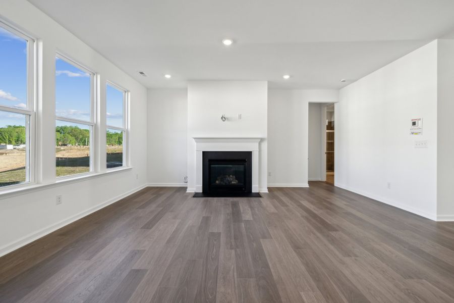 Representative unfurnished interior of a home built from the Madison Premier by Taylor Morrison in Stafford at Langtree, Mooresville (Image 11).