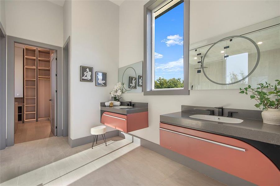 Furnished interior view inside a new home in , Heath (Image 13).