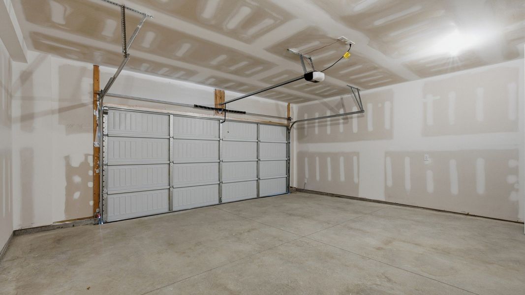 Two-car garage convenience
