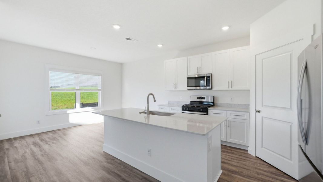 Furnished interior view inside a new home in Fieldcrest Acres, Blountville (Image 6).