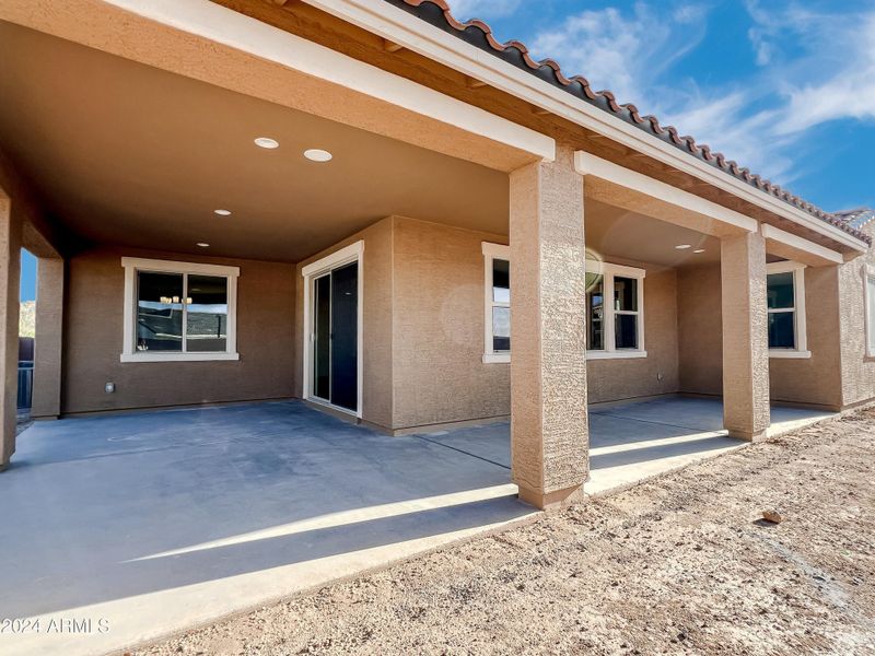 Extended Covered Patio