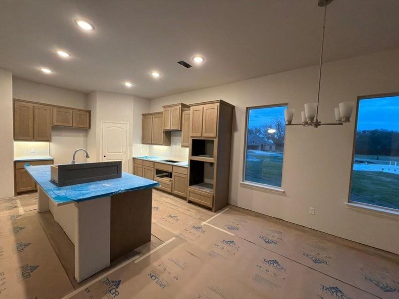 In-progress construction of a new home in Covenant Springs, Springtown, TX (Image 9). In-progress construction of a new home in Covenant Springs, Springtown, TX (Image 9).