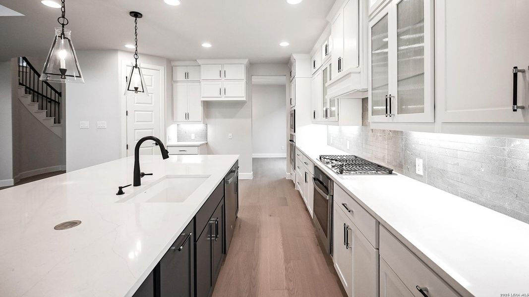Furnished interior view inside a new home in Hidden Canyon, San Antonio (Image 10).