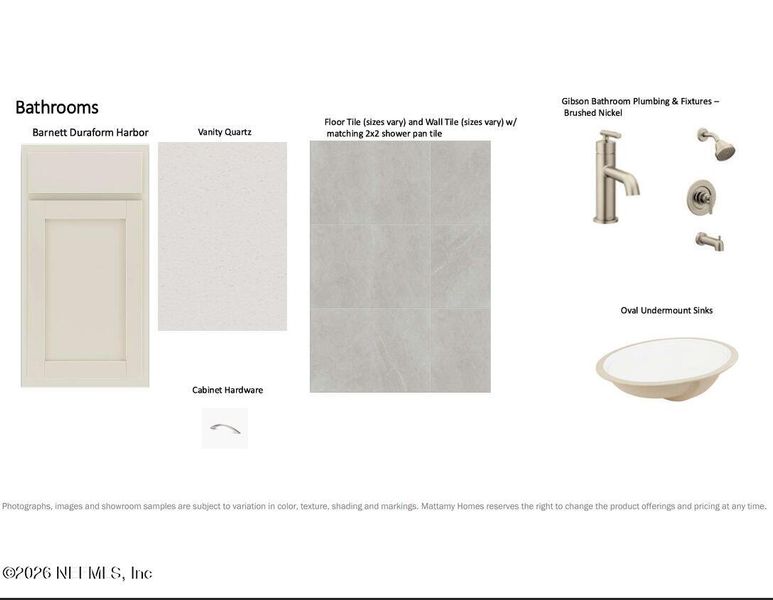 Sample of building materials used in homes in RiverTown, St. Johns (Image 6).