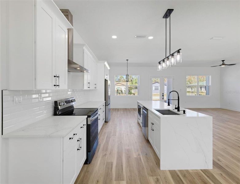 Furnished interior view inside a new home in , Hudson (Image 7).
