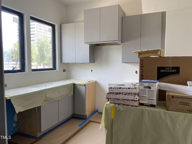 Kitchen with Quartz Countertops