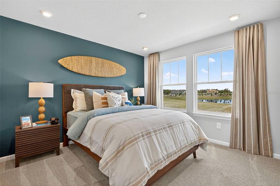 Furnished interior view inside a new home in Crosswind Ranch, Parrish (Image 27).