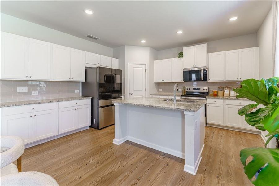 Furnished interior view inside a new home in Kingsley Creek, Lithonia (Image 11).