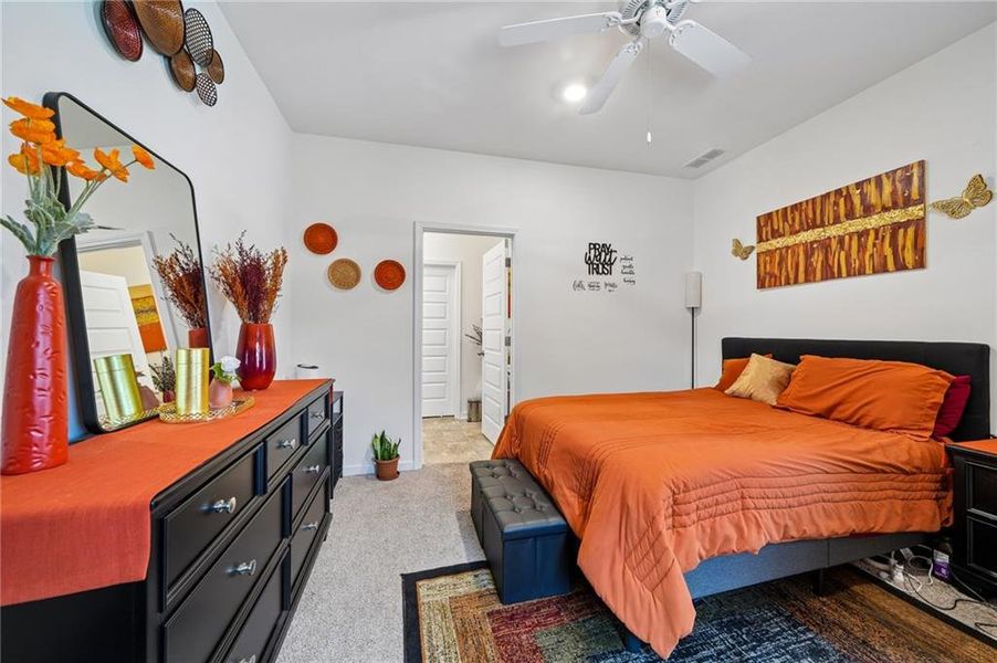 Furnished interior view inside a new home in Champion's Run, Lithonia (Image 13).