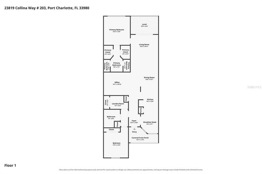 2D floor plan layout of this home in , Port Charlotte, FL (Image 3). 2D floor plan layout of this home in , Port Charlotte, FL (Image 3).