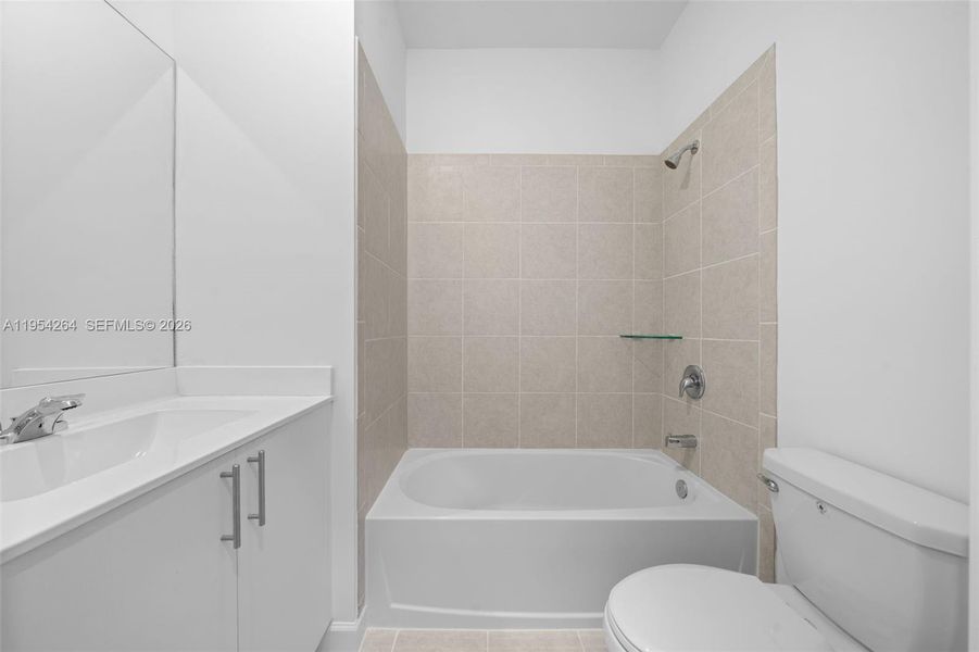 Furnished interior view inside a new home in , Homestead (Image 9). Furnished interior view inside a new home in , Homestead (Image 9).