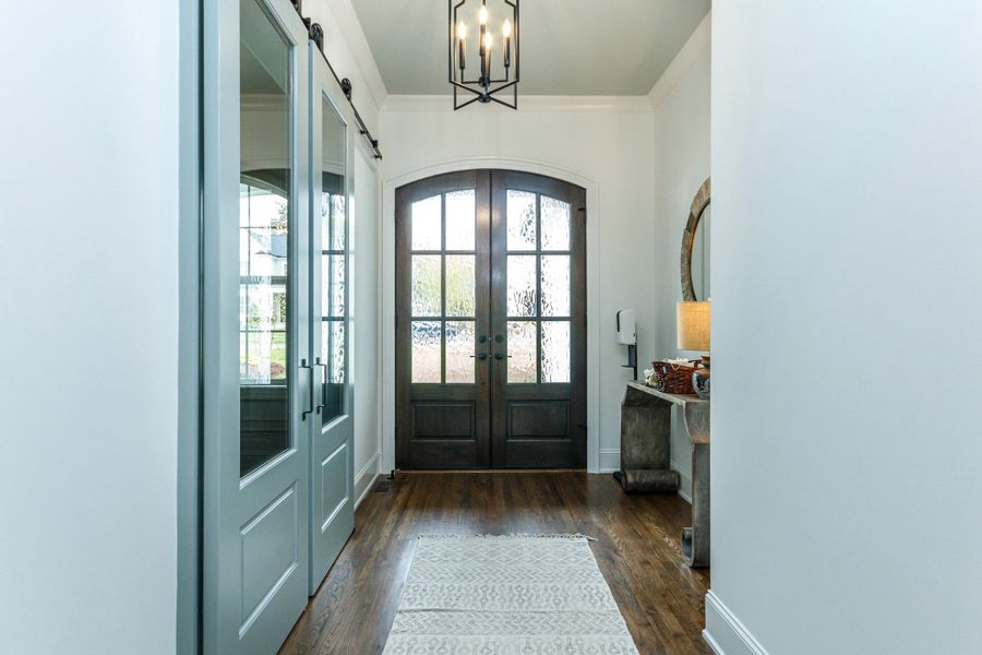 Representative furnished interior of a home built from the Brighton English Cottage by Homes by Dickerson in Cattail, Clayton (Image 5).