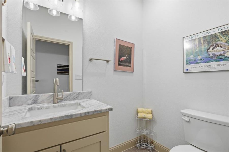 Downstairs Half Bath