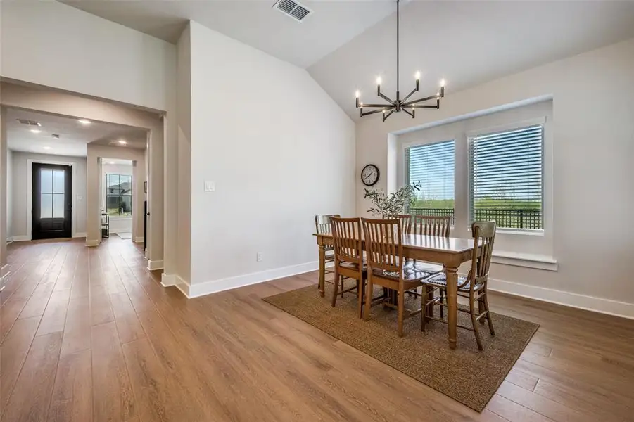 Furnished interior view inside a new home in , Little Elm (Image 10). Furnished interior view inside a new home in , Little Elm (Image 10).