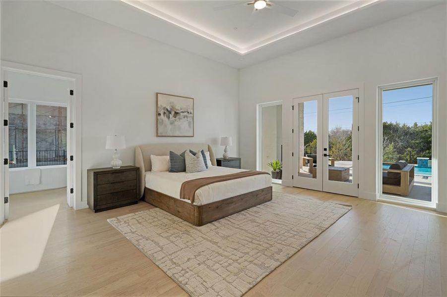 Furnished interior view inside a new home in , Heath (Image 7). Furnished interior view inside a new home in , Heath (Image 7).