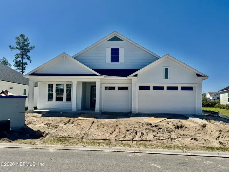 In-progress construction of a new home in SilverLeaf, St. Augustine, FL (Image 11).