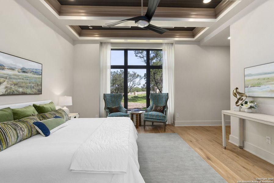 Furnished interior view inside a new home in , San Antonio (Image 12).